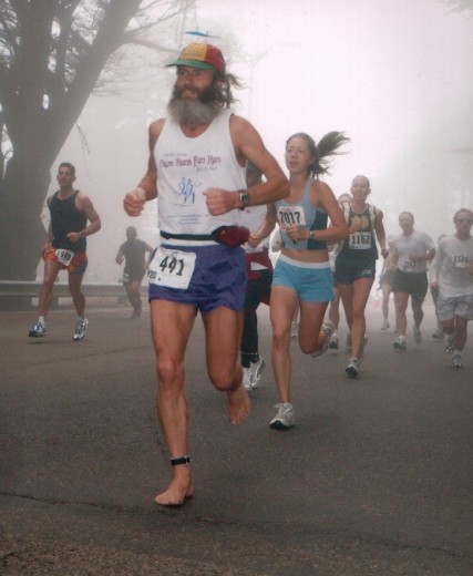 Foggy Ken Bob Saxton, San Francisco Marathon (2003 July 27)