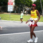 We see Yolanda at nearly every marathon