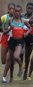 Faith Chepngetich Kipyegon won the World Junior Cross Country Championships in Punta Umbria, Spain