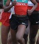 Faith Chepngetich Kipyegon won the World Junior Cross Country Championships in Punta Umbria, Spain