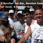 Ken Bob, Peter, David, Rick (2005 April 18) Boston Marathon