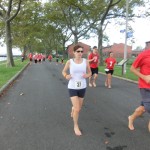 Theresa, NYC Barefoot Run (2011 September 24-25) New York City NY
