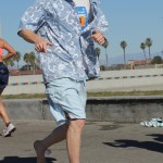 Kenneth McNeely (AKA Barefoot Kenny) (2012 February 5) Surf City Marathon