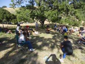 Race orientation with Louis Escobar (2011 May 13-15) Born to Run Ultramarathons, Los Olivos CA