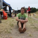 Barefoot runner (2011 May 13-15) Born to Run Ultramarathons, Los Olivos CA