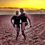 Robbo and Ken Bob, Tuesday Evening Regular Runs (2012 May 22) Sunset Beach CA