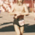 Ken Bob Saxton finish, St George Marathon (1999 October 2) St. George UT