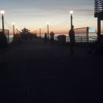 Manhattan Beach Pier just after sunset