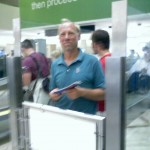 Todd, stuck in security at L.A.X.