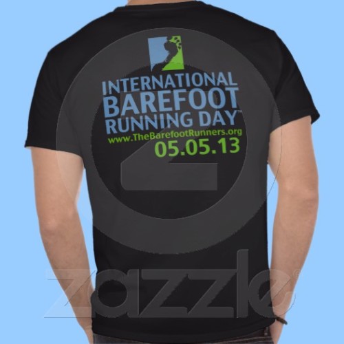 International Barefoot Running Day 2013 T-shirts