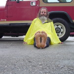 Ken Bob’s soles after Santa Clarita Marathon 2004 November 07 Santa Clarita CA