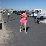 Pink tu tus are always cool running gear
