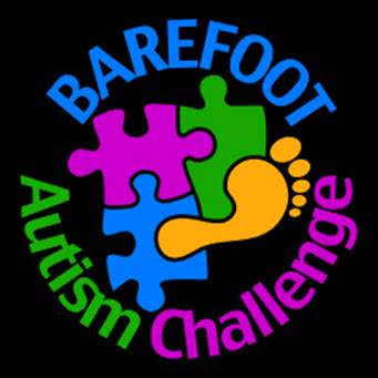 image of Barefoot Autism Challenge logo