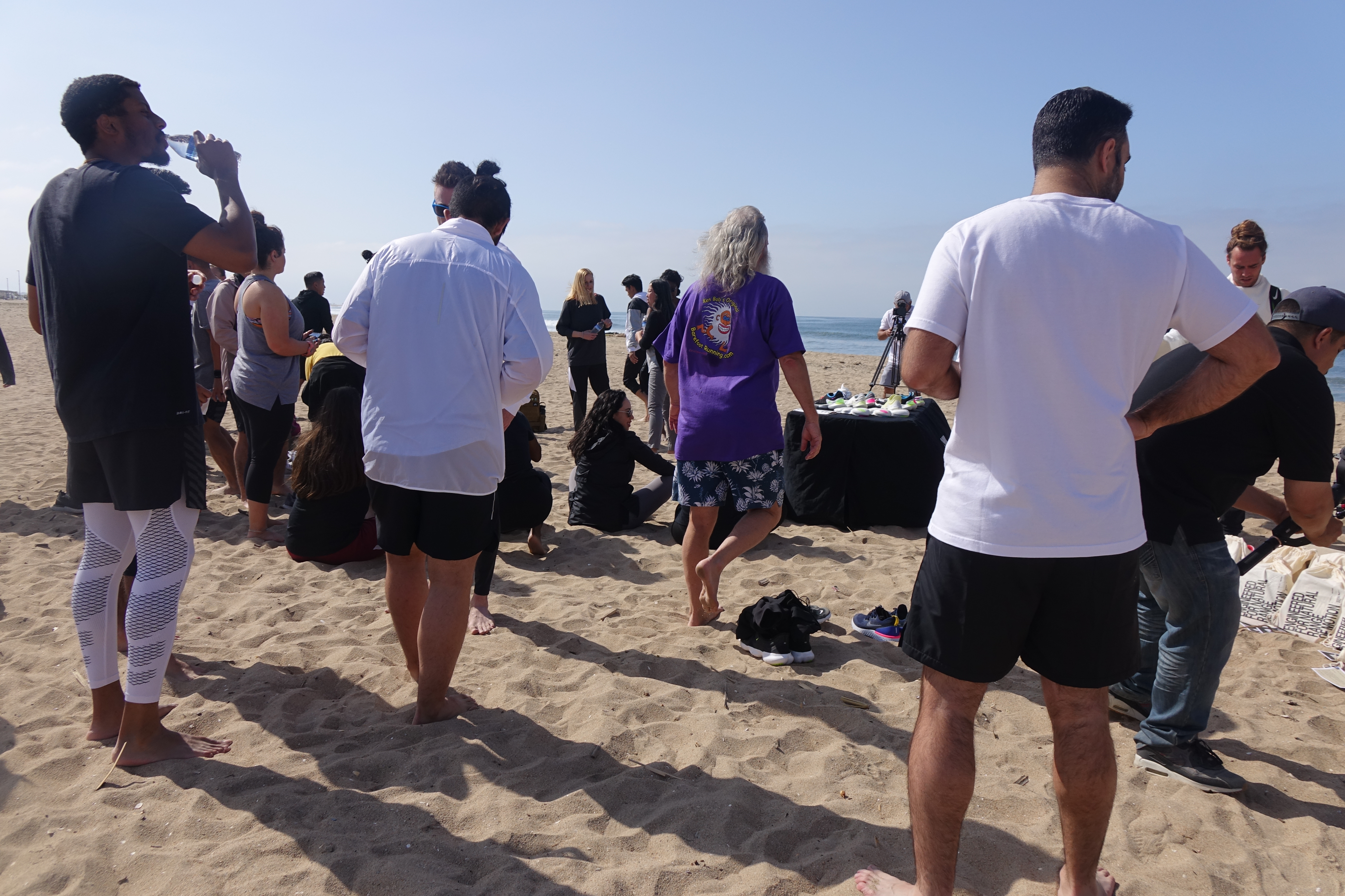 2019-05-03 Nike Free Barefoot Running Event, Huntington Beach, California