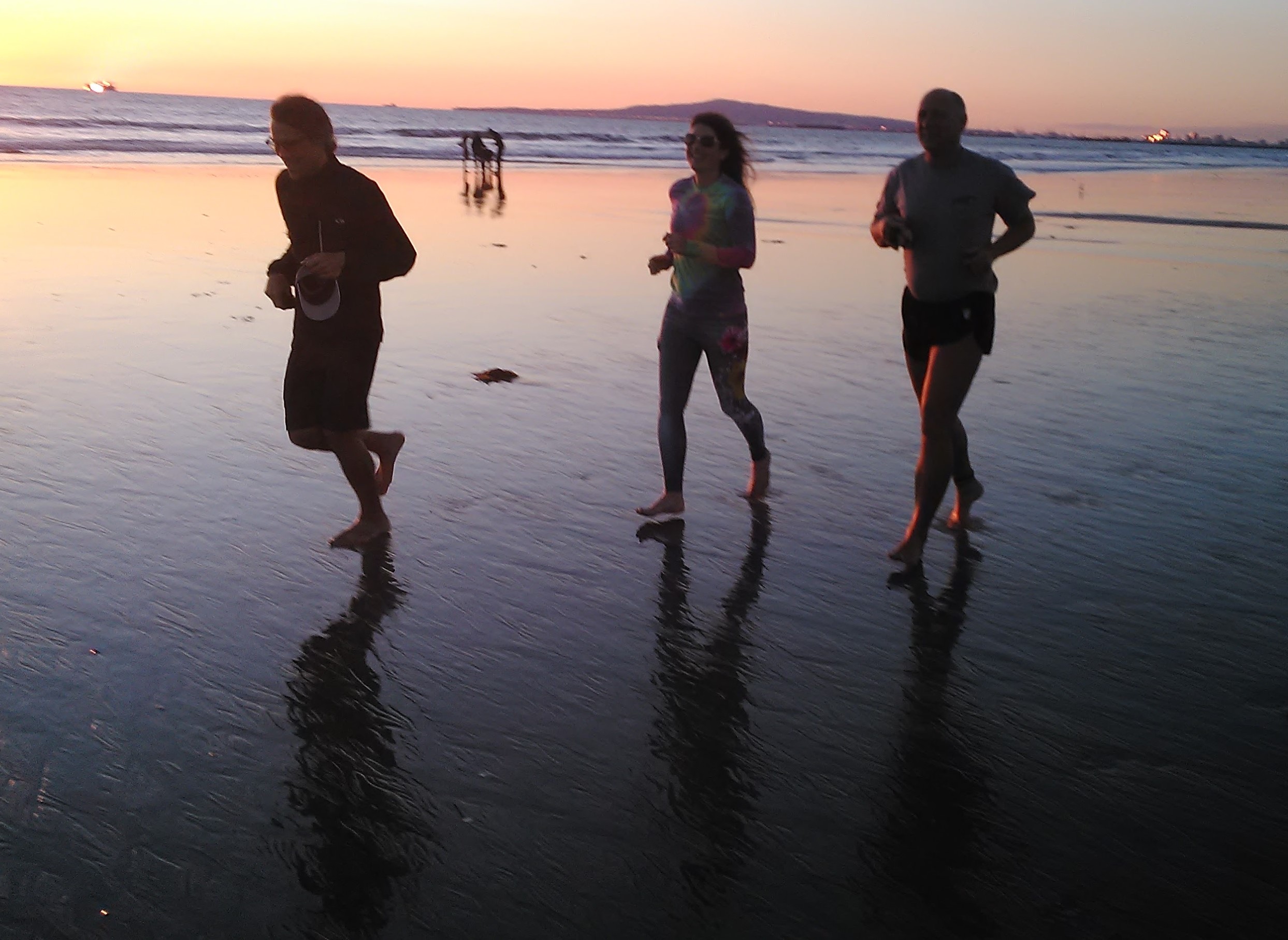 International Barefoot Running Day, Sunset Beach (Los Angeles Area)