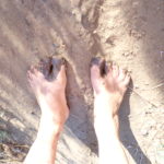 Ken Bob’s mud “shoes”