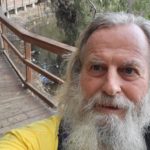 Ken Bob on the Board Walk, Central Park, Huntington Beach, California