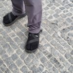 2024 Sep 29 – Ron’s Sandals which he Walked the Camino In