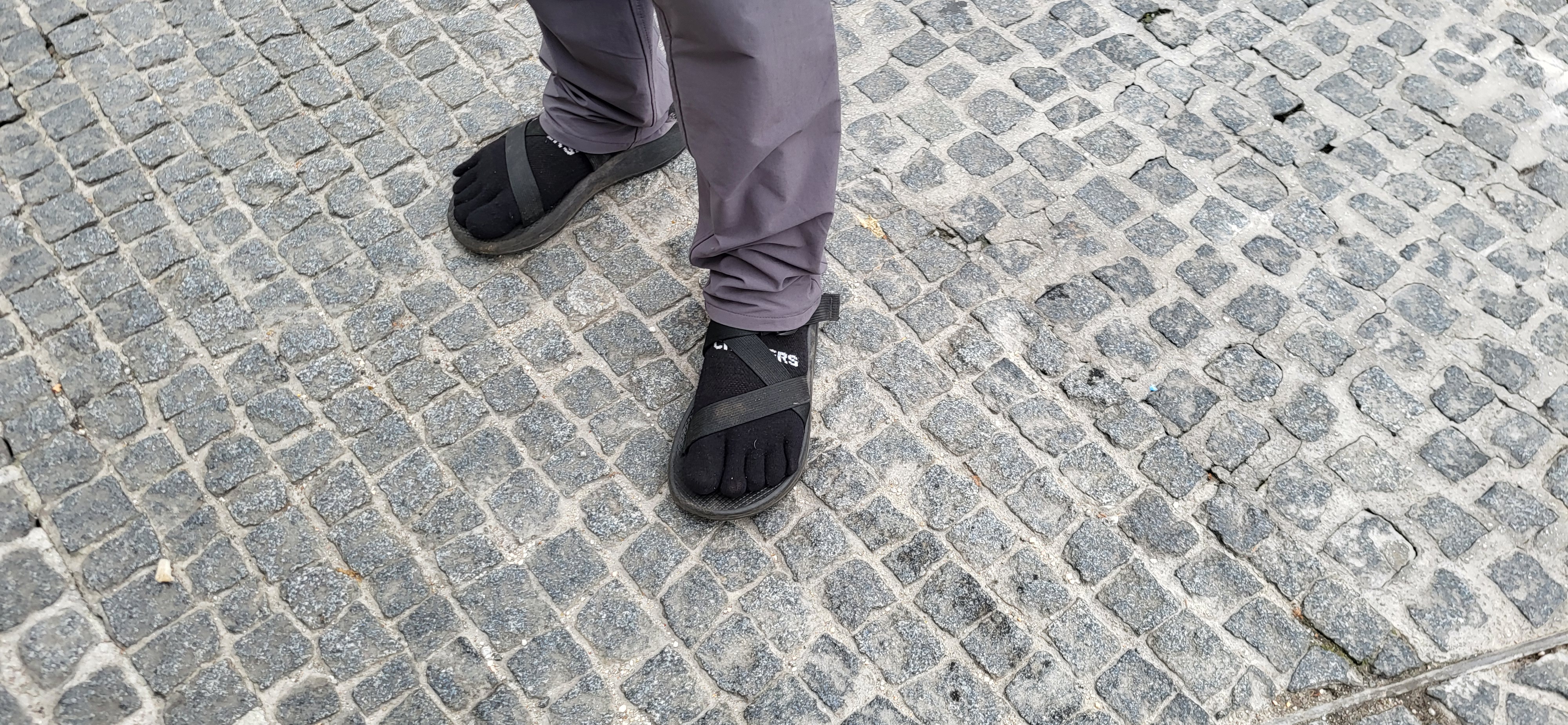 2024 Sep 29 - Ron's Sandals which he Walked the Camino In